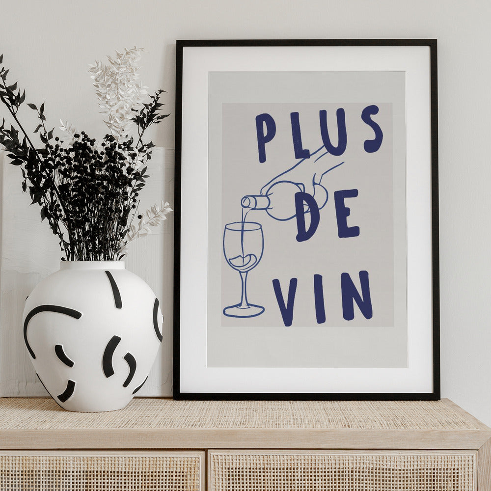 Wine Pour Moment - Art Print by Treechild