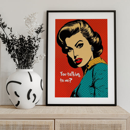 Retro Confidence - Art Print by Andreas Magnusson
