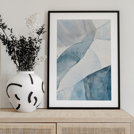 Fractured Serenity - Art Print by Treechild