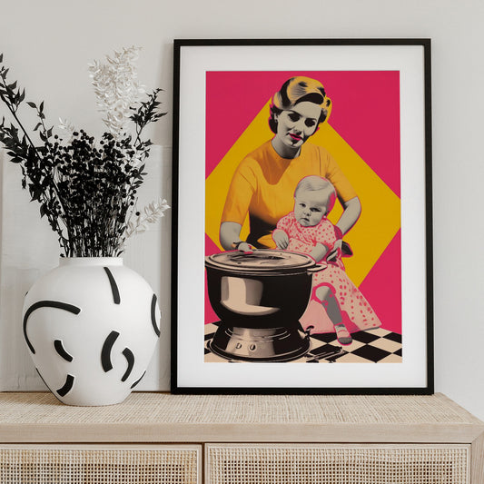 Surreal Mom - Art Print by Andreas Magnusson