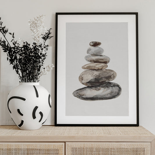 Stone Serenity - Art Print by Treechild