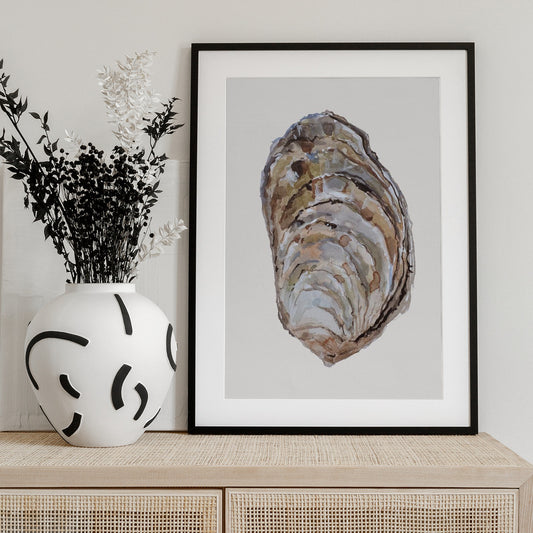 Oyster's Elegance - Art Print by Treechild