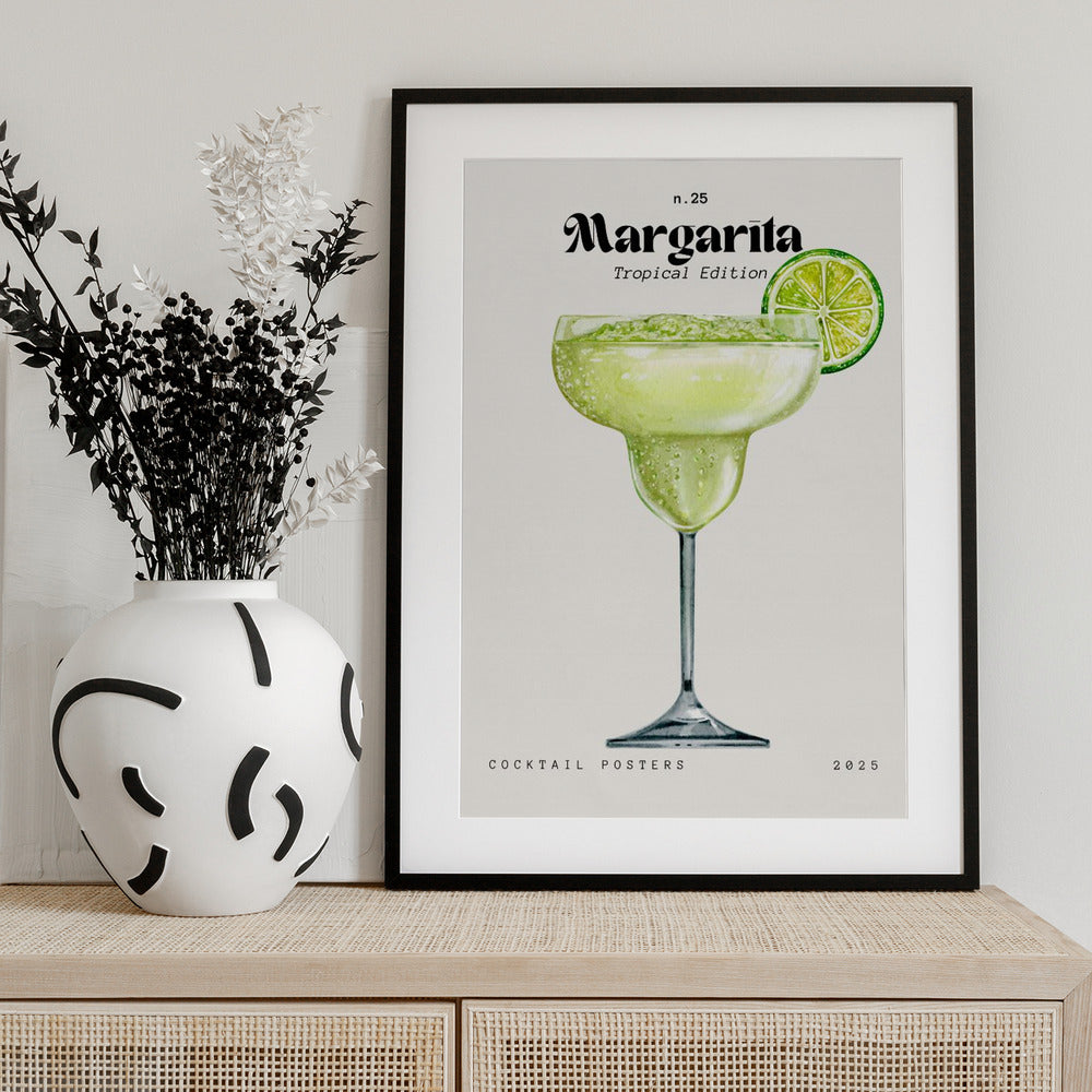 Zesty Margarita Delight - Art Print by Elizabeth C