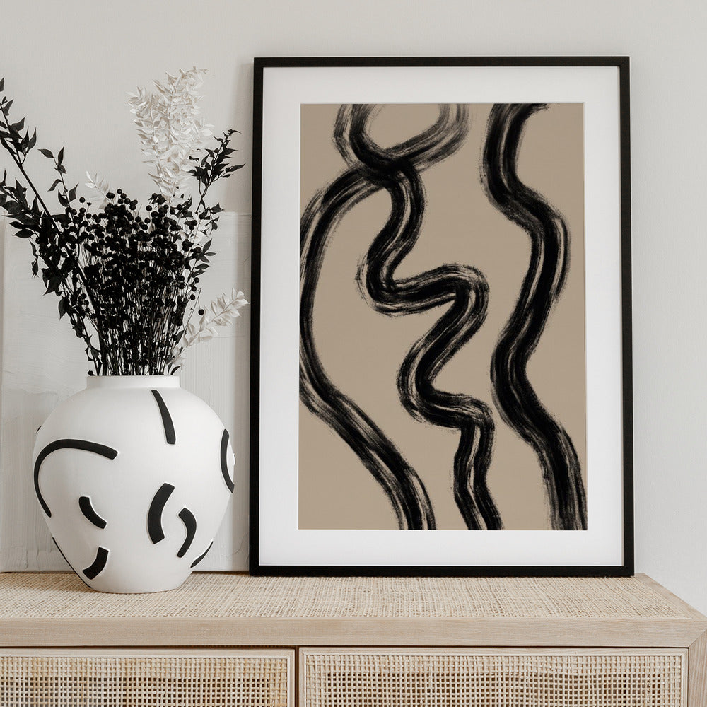 Minimal Lines - Art Print by THE MIUUS STUDIO