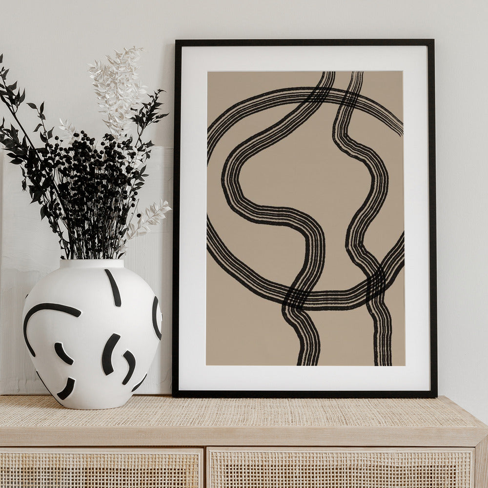 Minimal Line No.2 - Art Print by THE MIUUS STUDIO