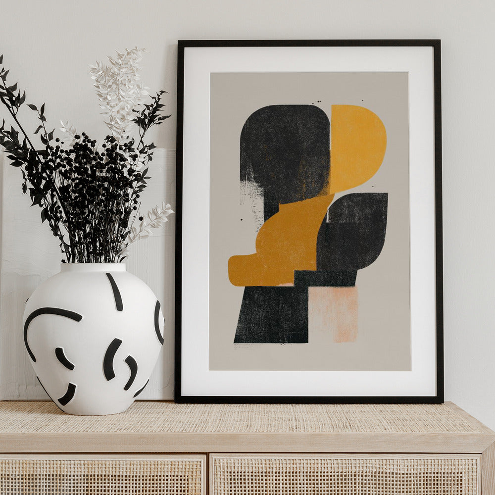 Abstract Shapes No.1 - Art Print by THE MIUUS STUDIO