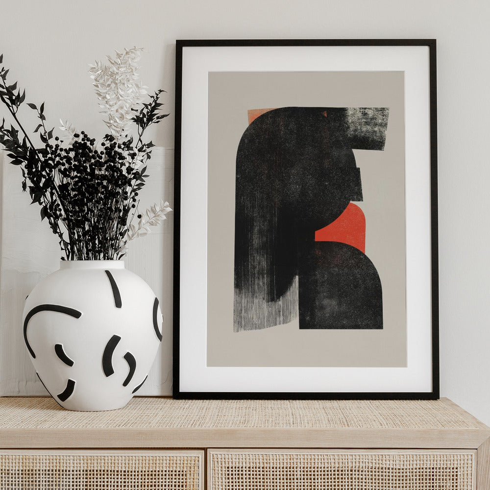 Abstract Shapes - Art Print by THE MIUUS STUDIO