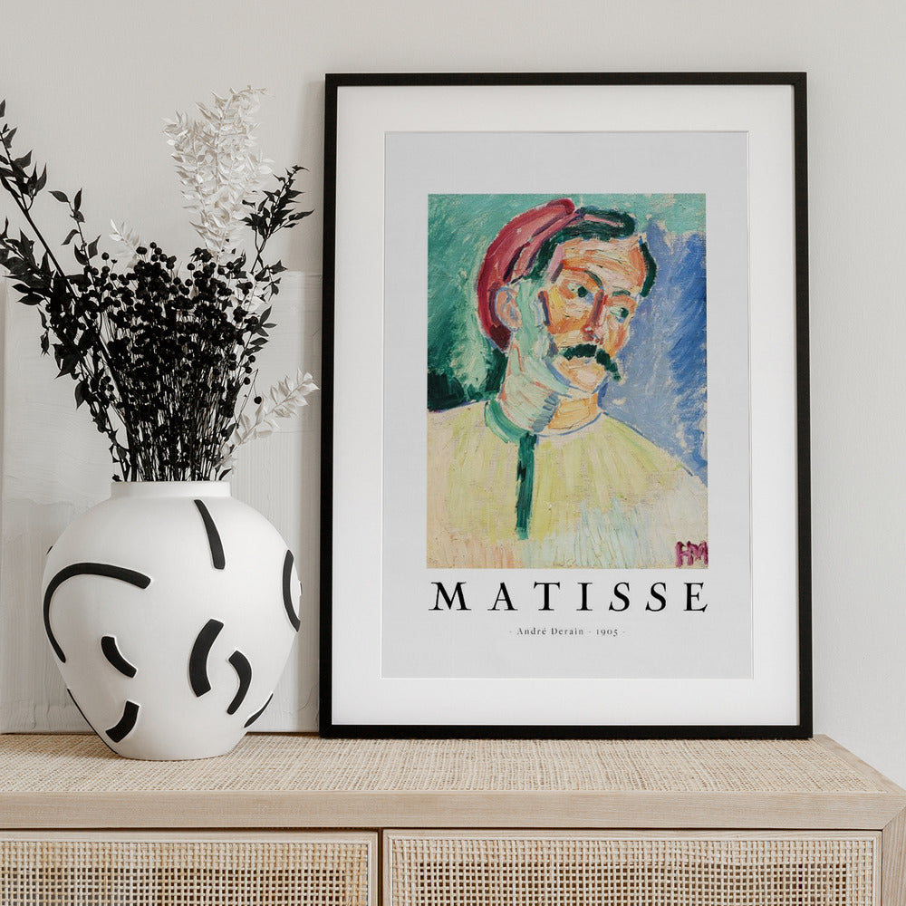 André Derain 1905 - Art Print by Henri Matisse