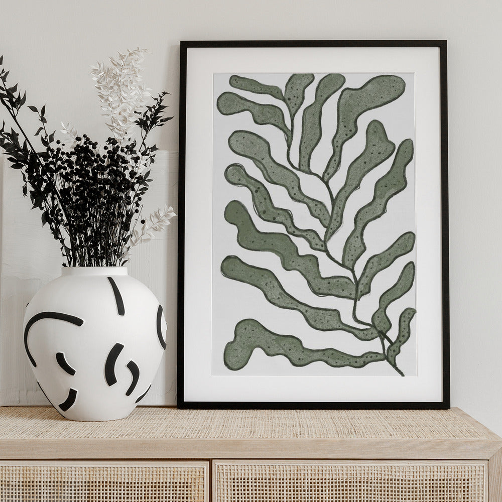 Sea plants - Art Print by THE MIUUS STUDIO