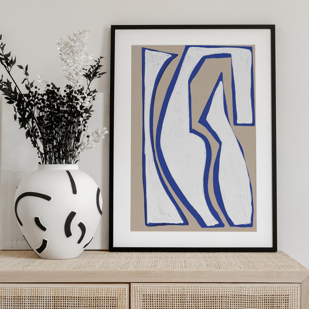 New Shapes - Art Print by THE MIUUS STUDIO