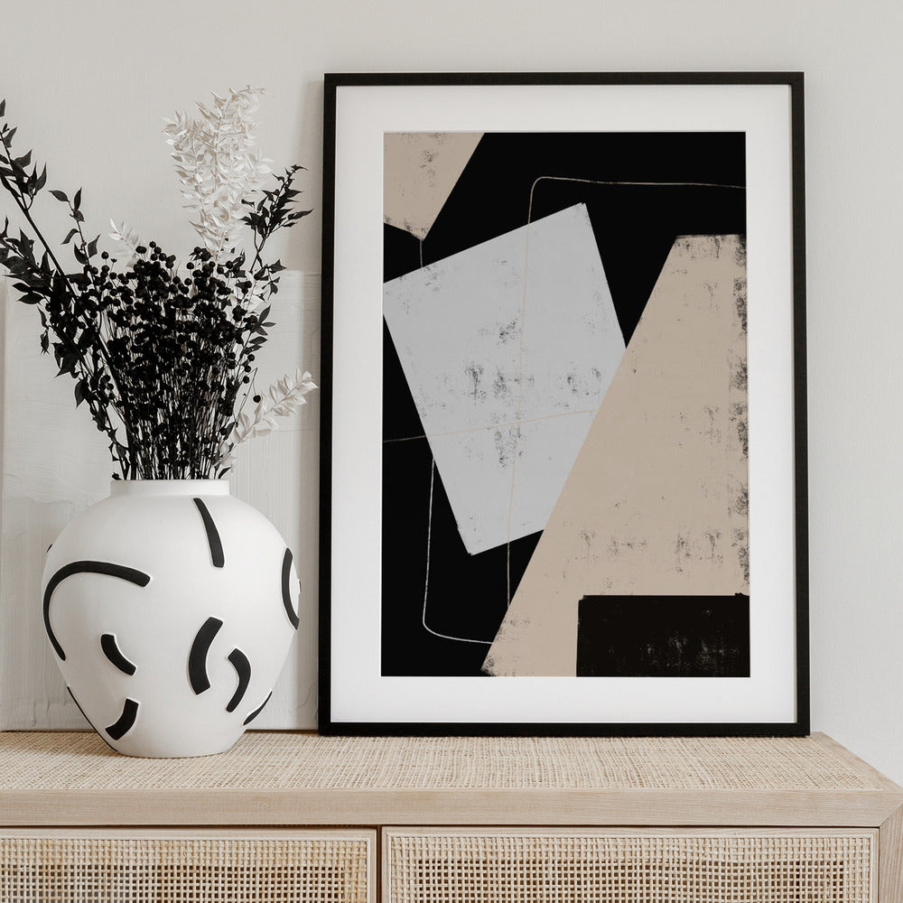 New Abstract No.4 - Art Print by THE MIUUS STUDIO