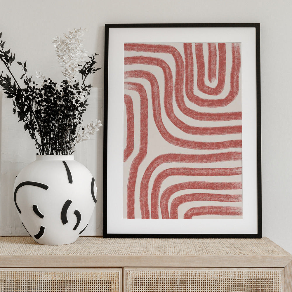 Abstract Lines - Art Print by THE MIUUS STUDIO