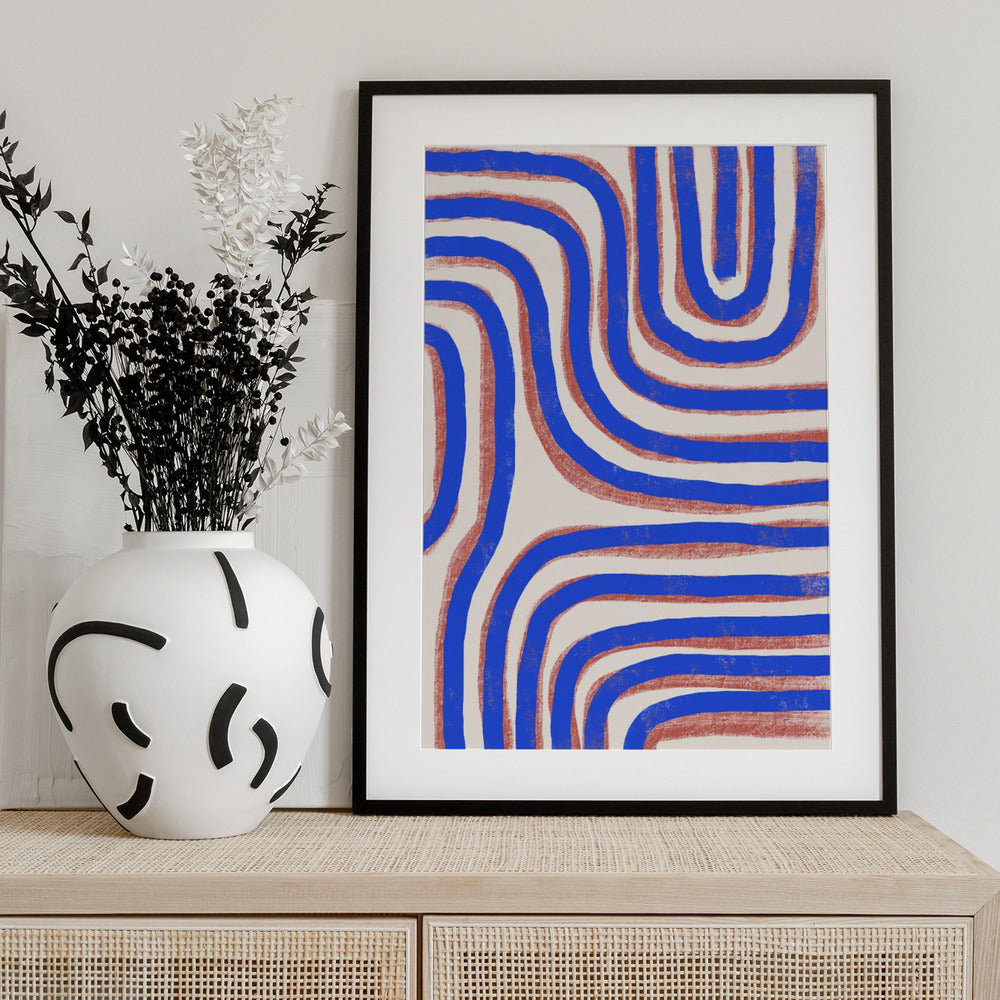 Lines - Art Print by THE MIUUS STUDIO