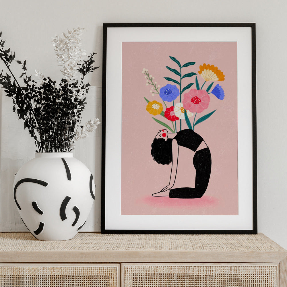 Yoga - Art Print by Bea Müller