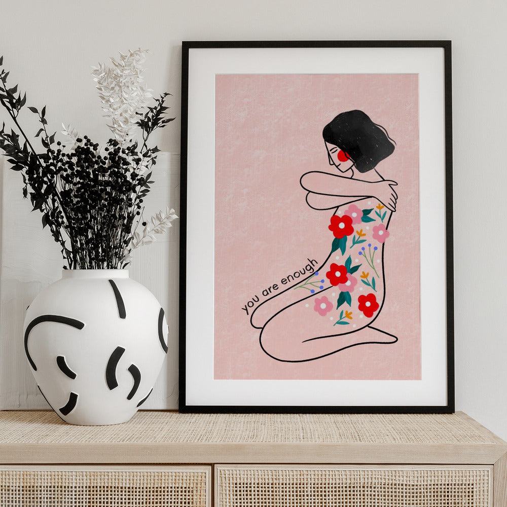 You Are Enough - Art Print by Bea Müller