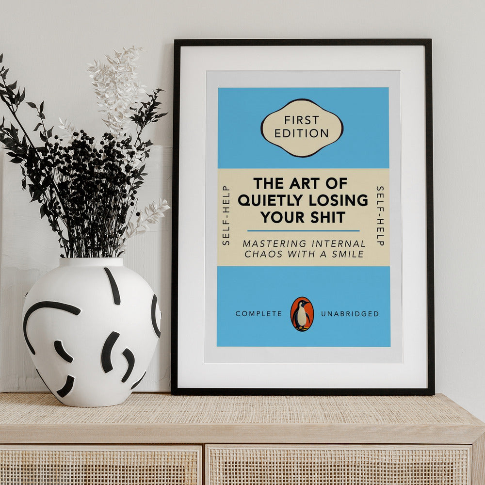 Art of Losing Your Stuff - Art Print by WallChart Art Studio