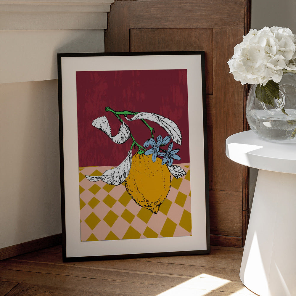 Super Fruits – Lemon Fertility - Art Print by Annick