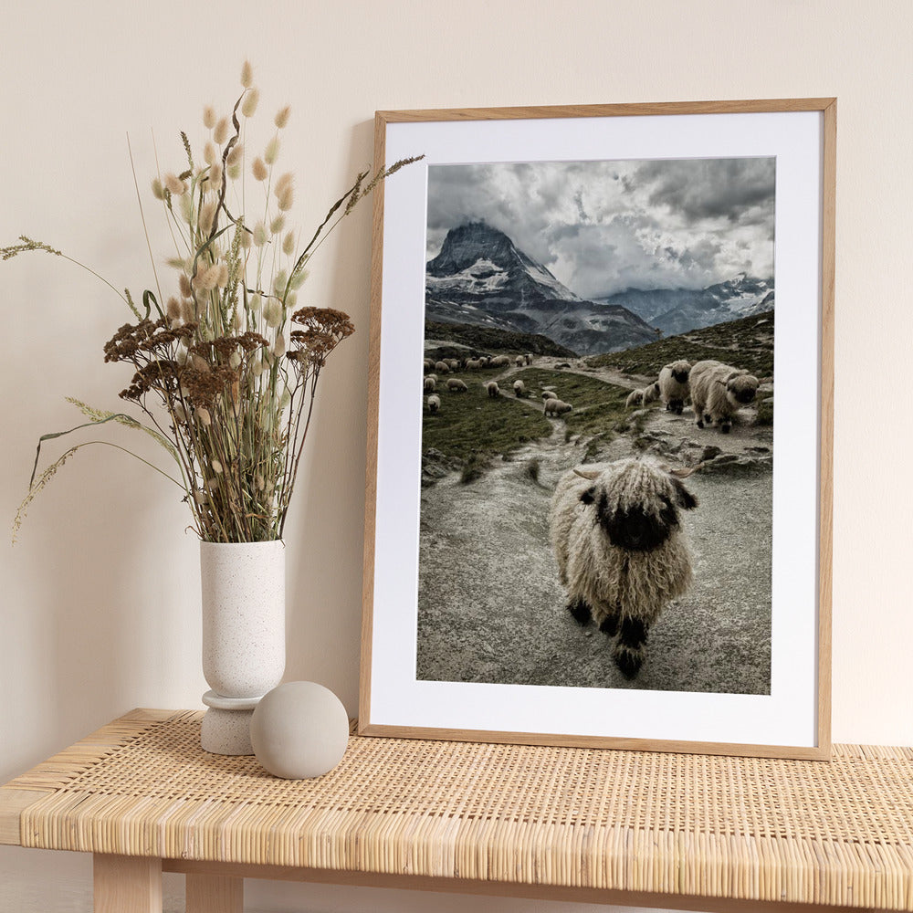 Out of my way - Art Print by Susanne Landolt