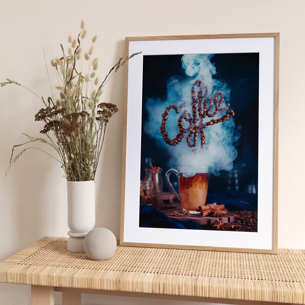 Smell the coffee - Art Print by Dina Belenko