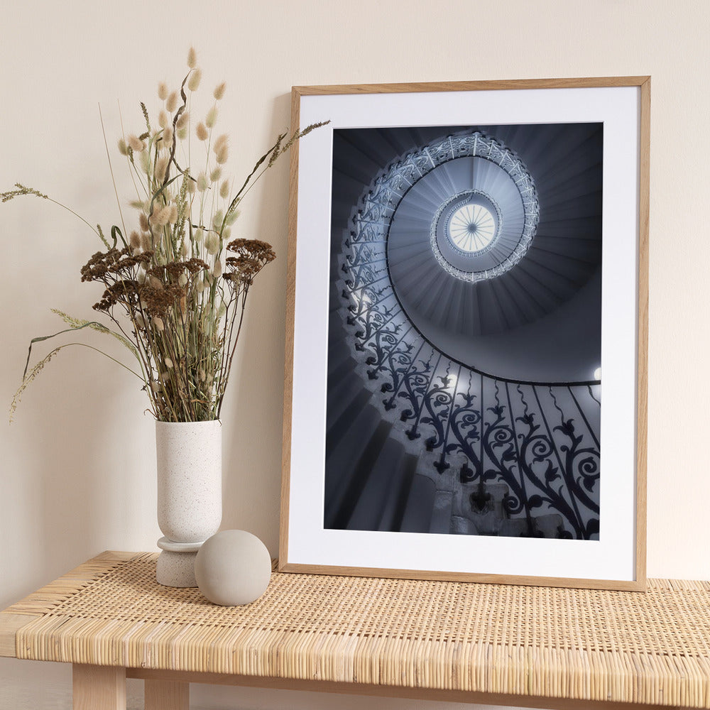 Tulip Stairs - Art Print by Massimo Cuomo