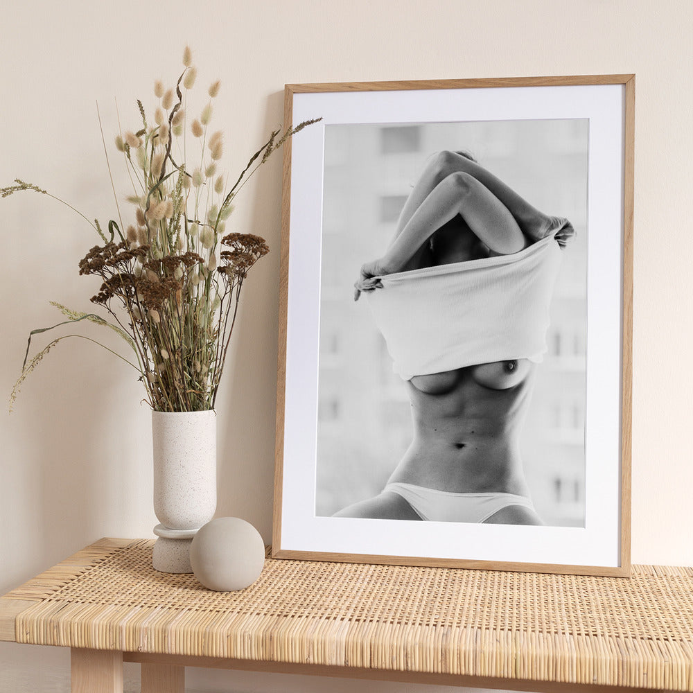 Hot [Simona] - Art Print by Martin Krystynek MQEP