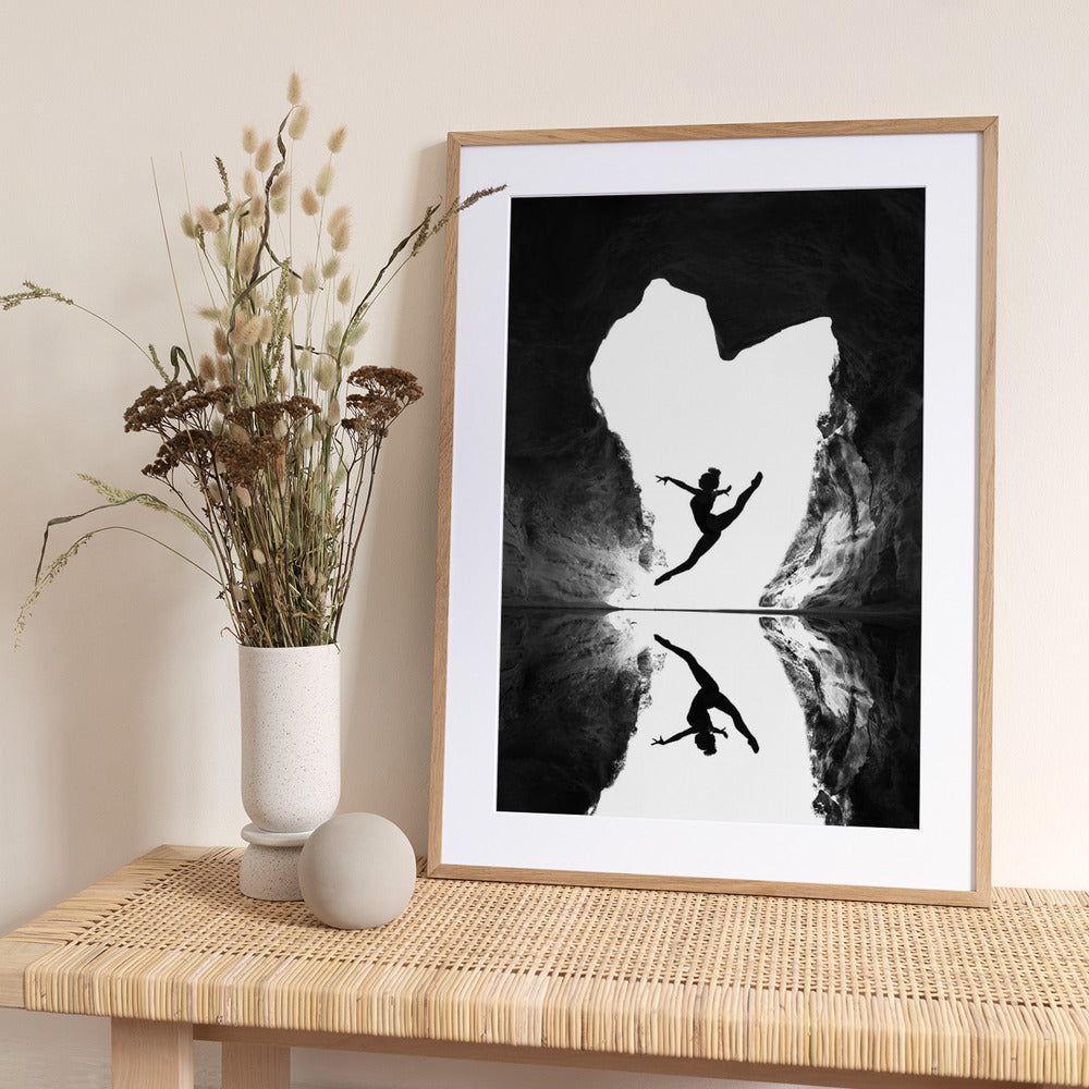 A beating heart - Art Print by Eyal Amer