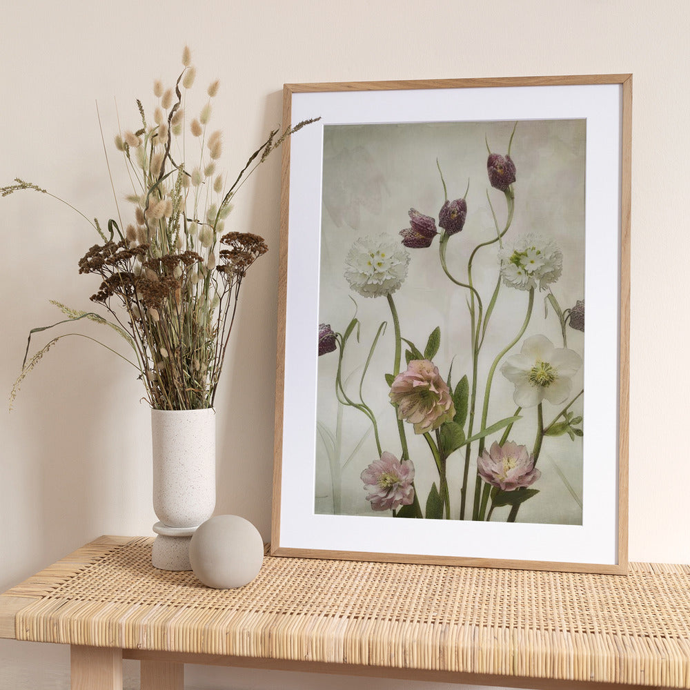 Spring Garden - Art Print by Sharon Williams