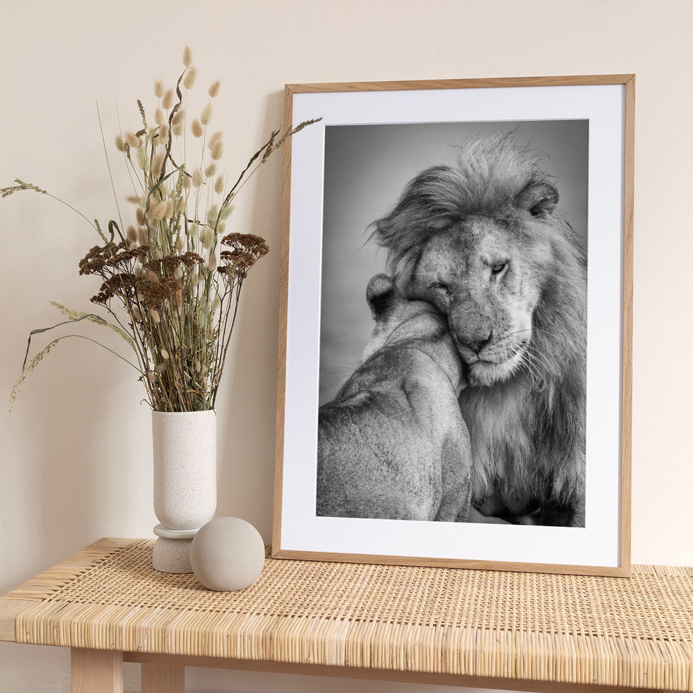 African Love! - Art Print by Ali Khataw