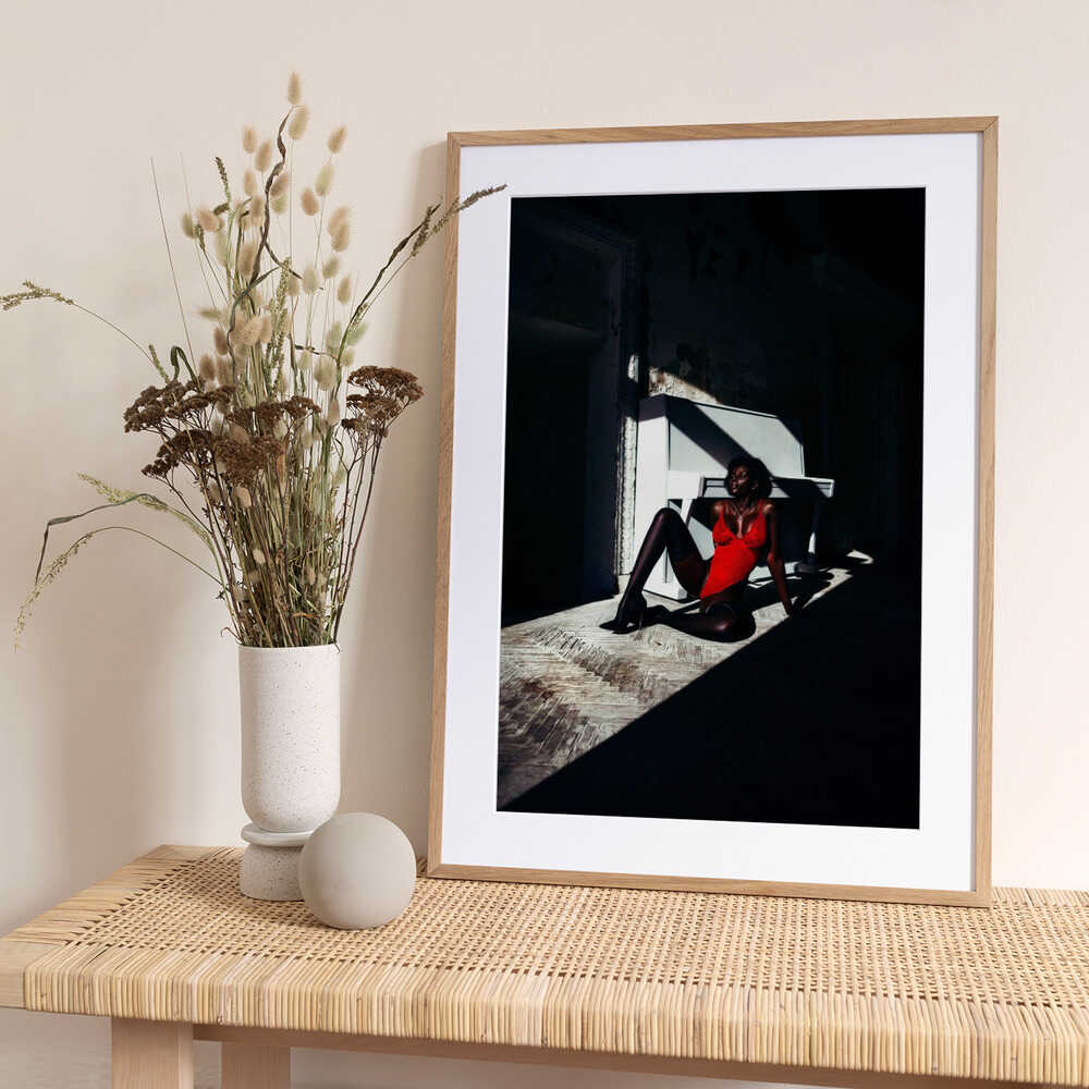 Shadowed Elegance - Photo Art Print by Ruslan Bolgov