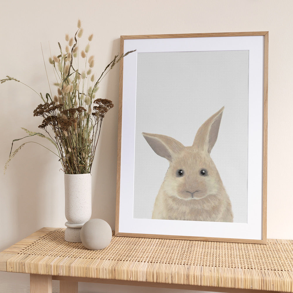 Rabbit - Art Print by Pictufy Studio II