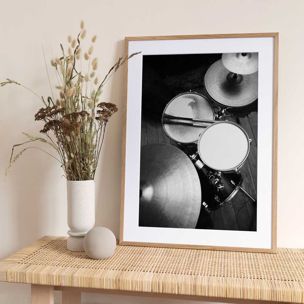 Drums - Photo Art Print by Alexander Yakovlev