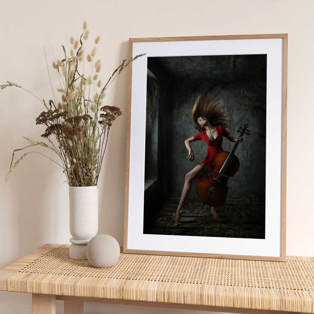 The Rhythm of Sadness - Photo Art Print by Sebastian Kisworo