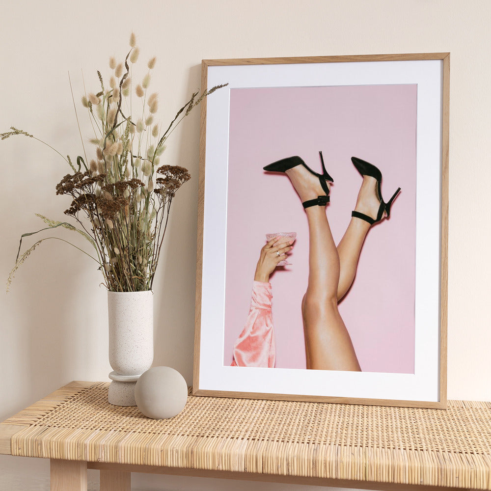 Cheers Peaches - Art Print by Pictufy Studio III