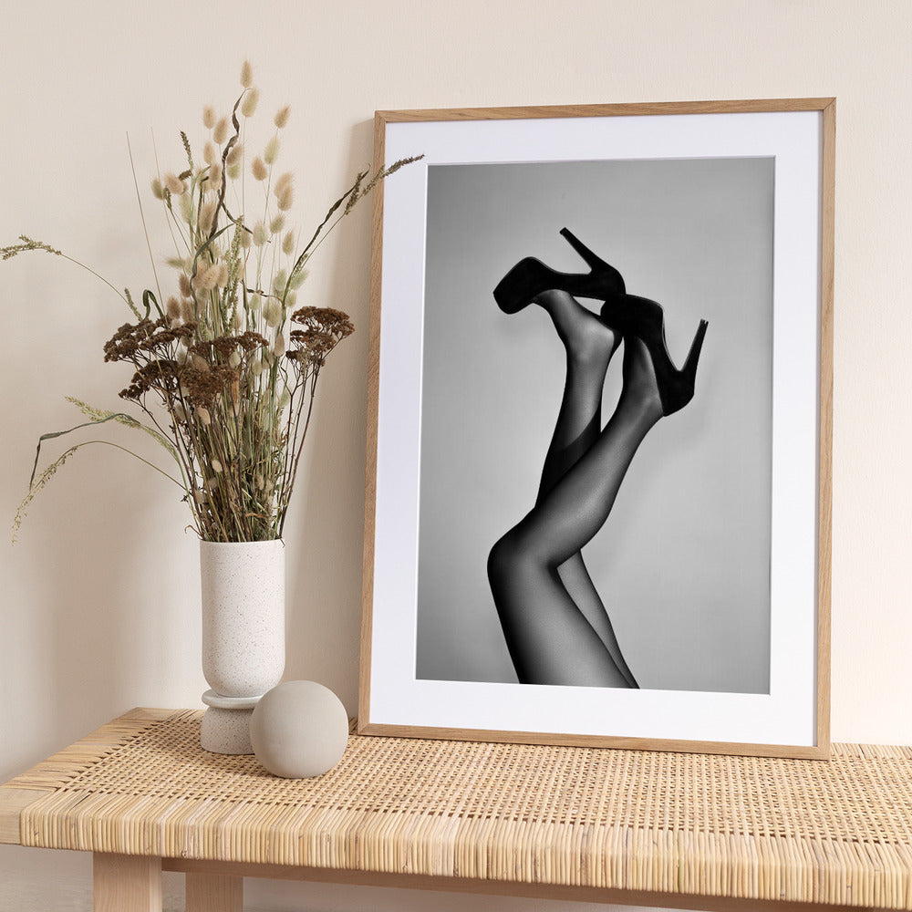 Velvet Pumps - Art Print by Pictufy Studio III