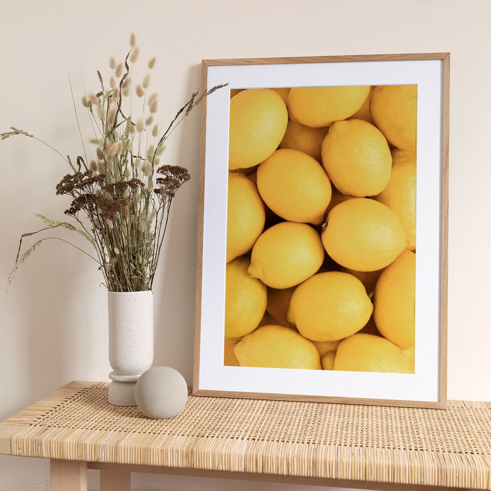 Lemons_3 - Art Print by Pictufy Studio III