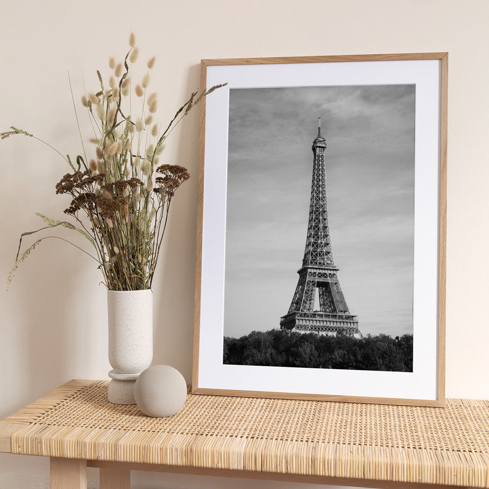 Eiffel Tower - Tour Eiffel - Art Print by Pictufy Studio III