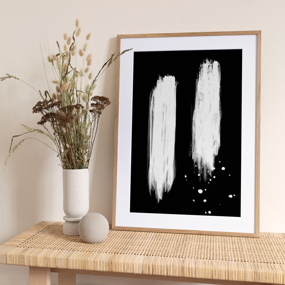 negatives_006_strokes - Art Print by Pictufy Studio II