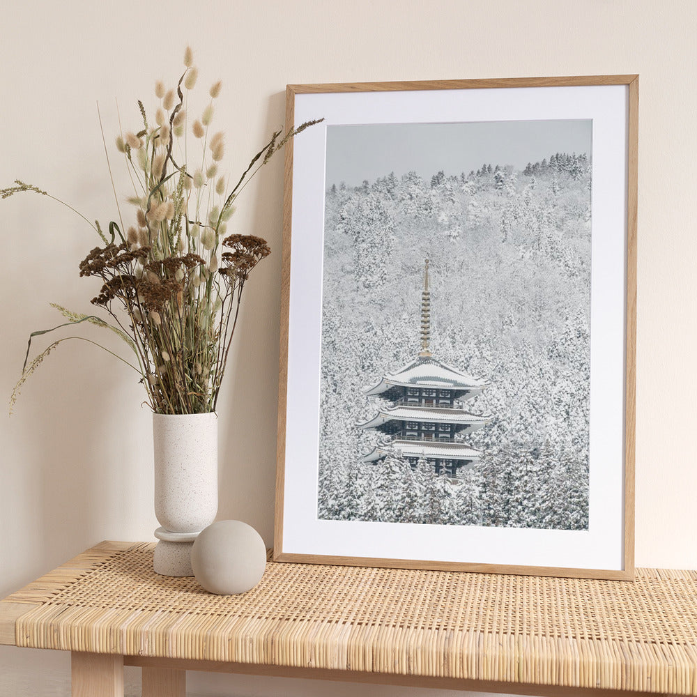 Tower of Winter - Art Print by Naoya Yoshida