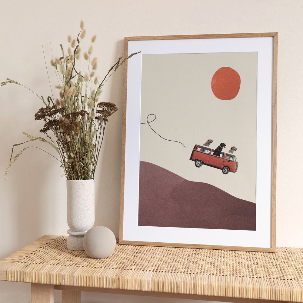 Adventure gang - Art Print by Maarten Léon