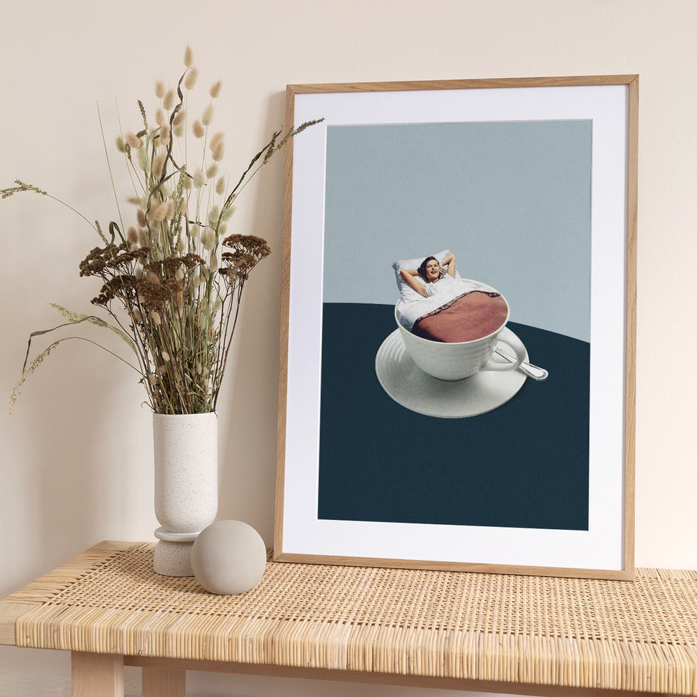 Morning rituals - Art Print by Maarten Léon