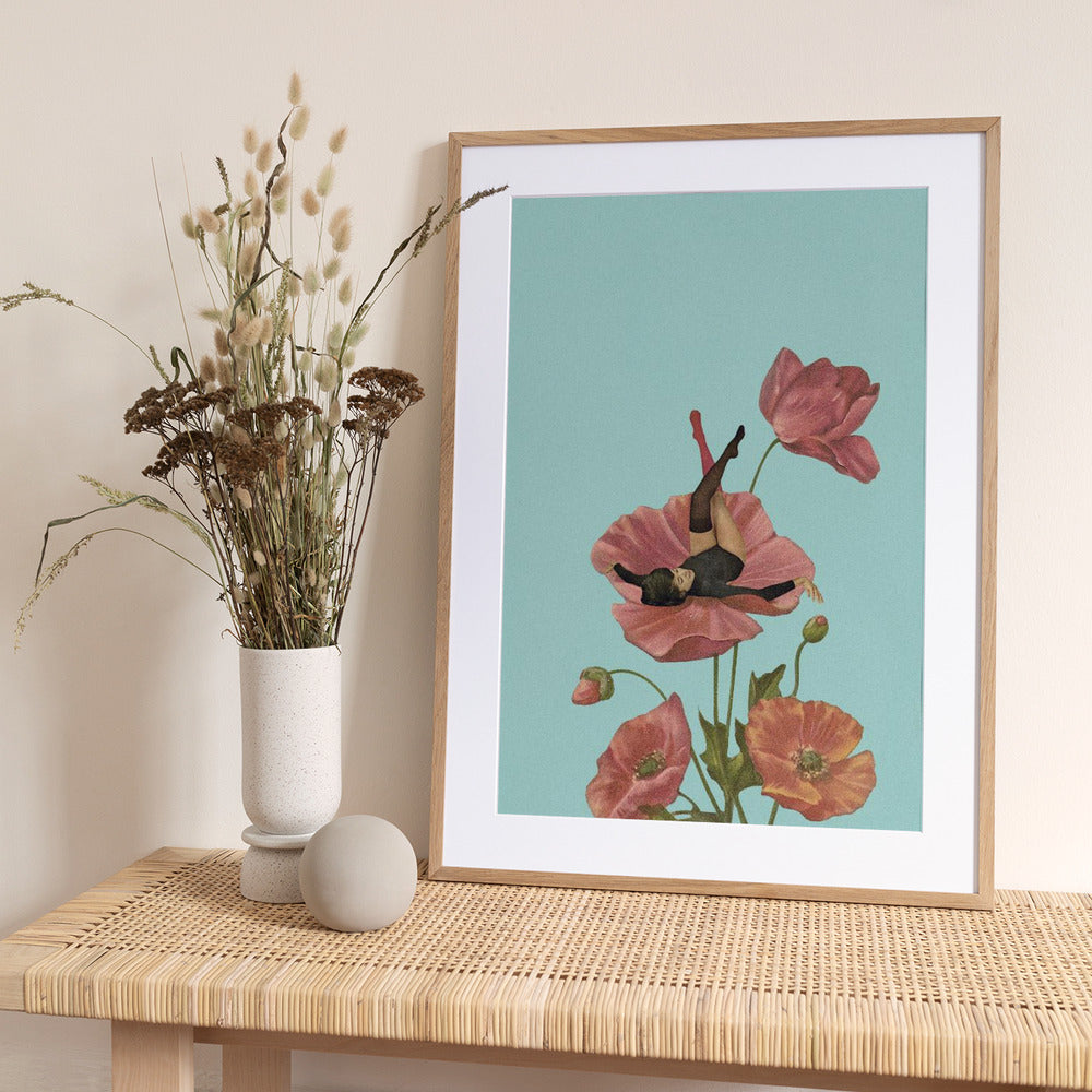 Colourful Dreamer - Art Print by Maarten Léon