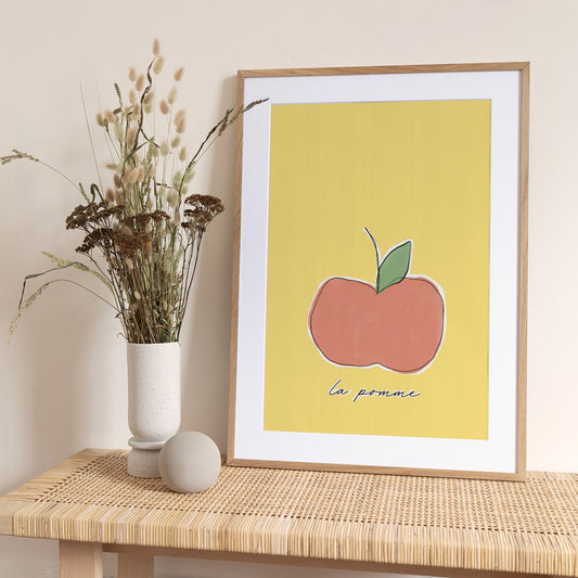 Apple Delight - Art Print by uplusmestudio