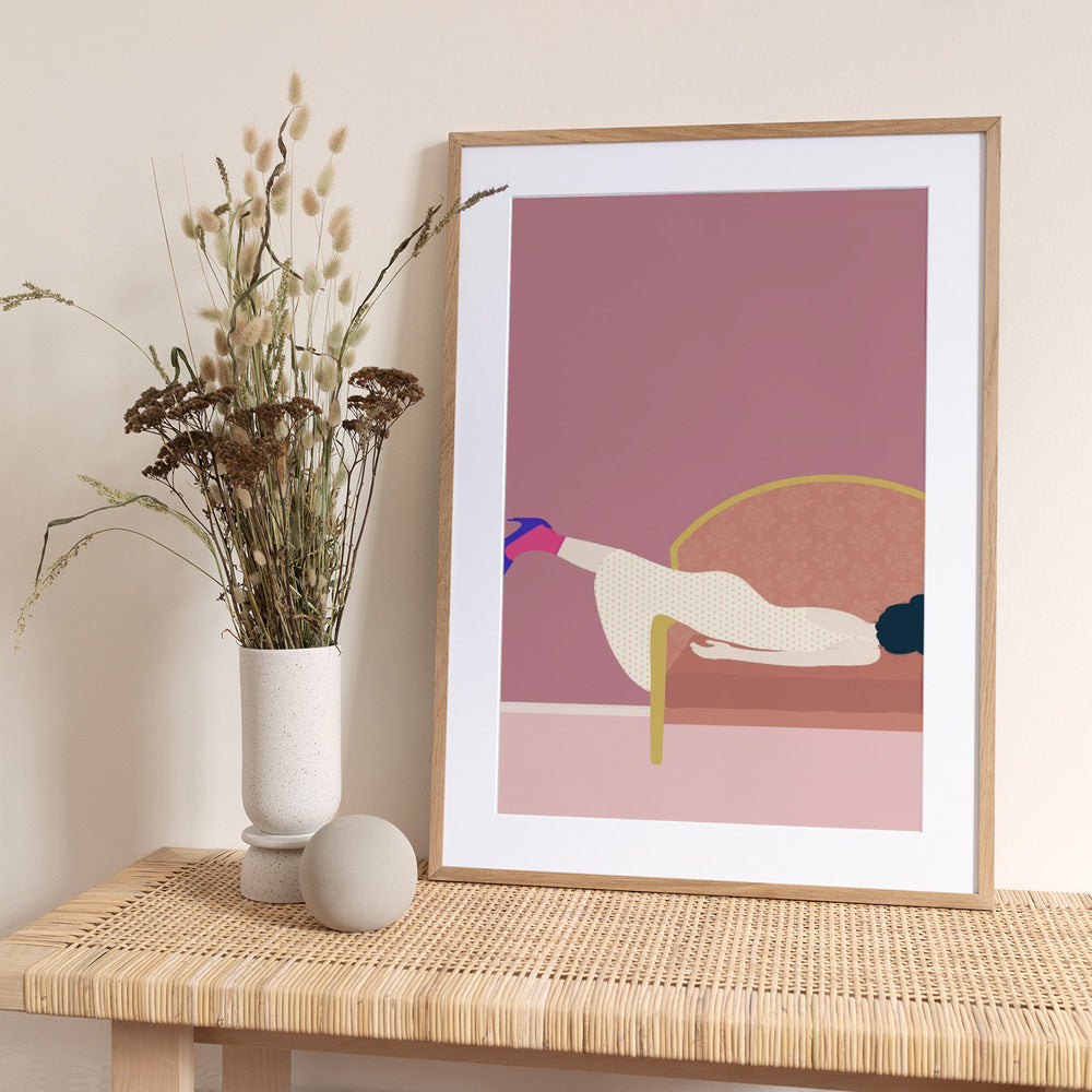 Maddies Mood - Art Print by Jota de jai