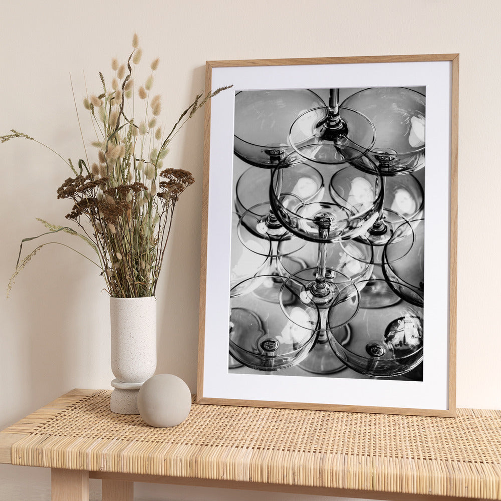 Champagne tower_8 - Art Print by Pictufy Studio III