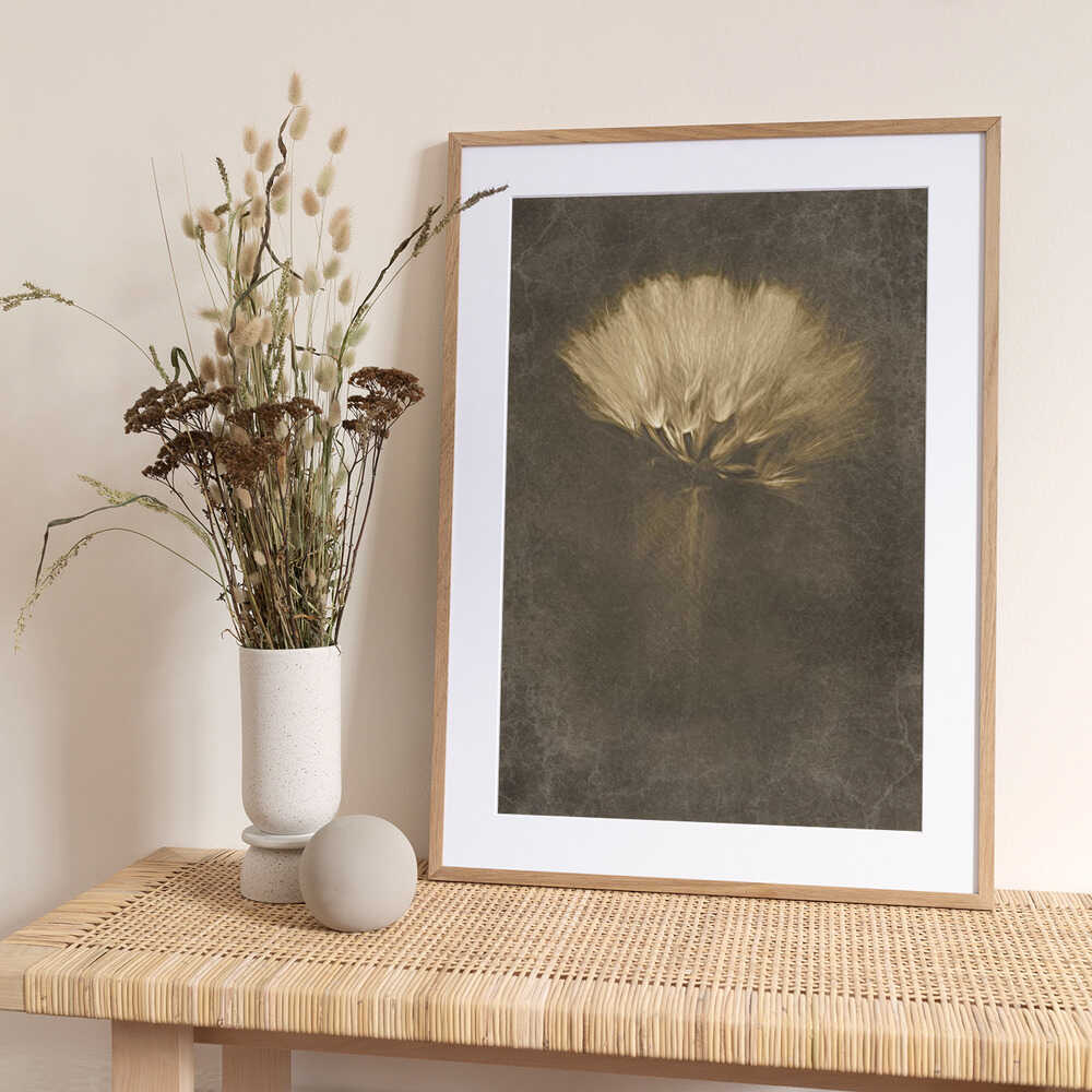 Soft Dandelion Dream - Art Print by Cicek Kiral