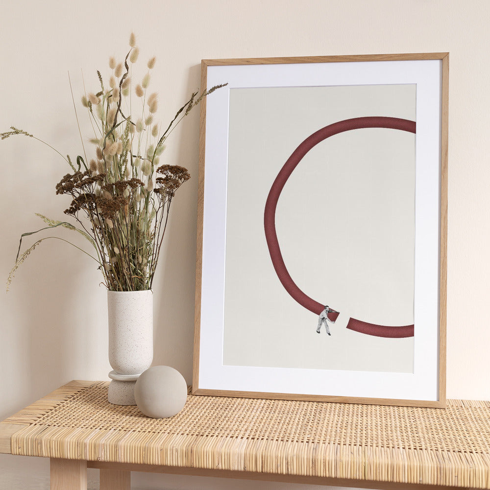 Let's reconnect - Art Print by Maarten Léon