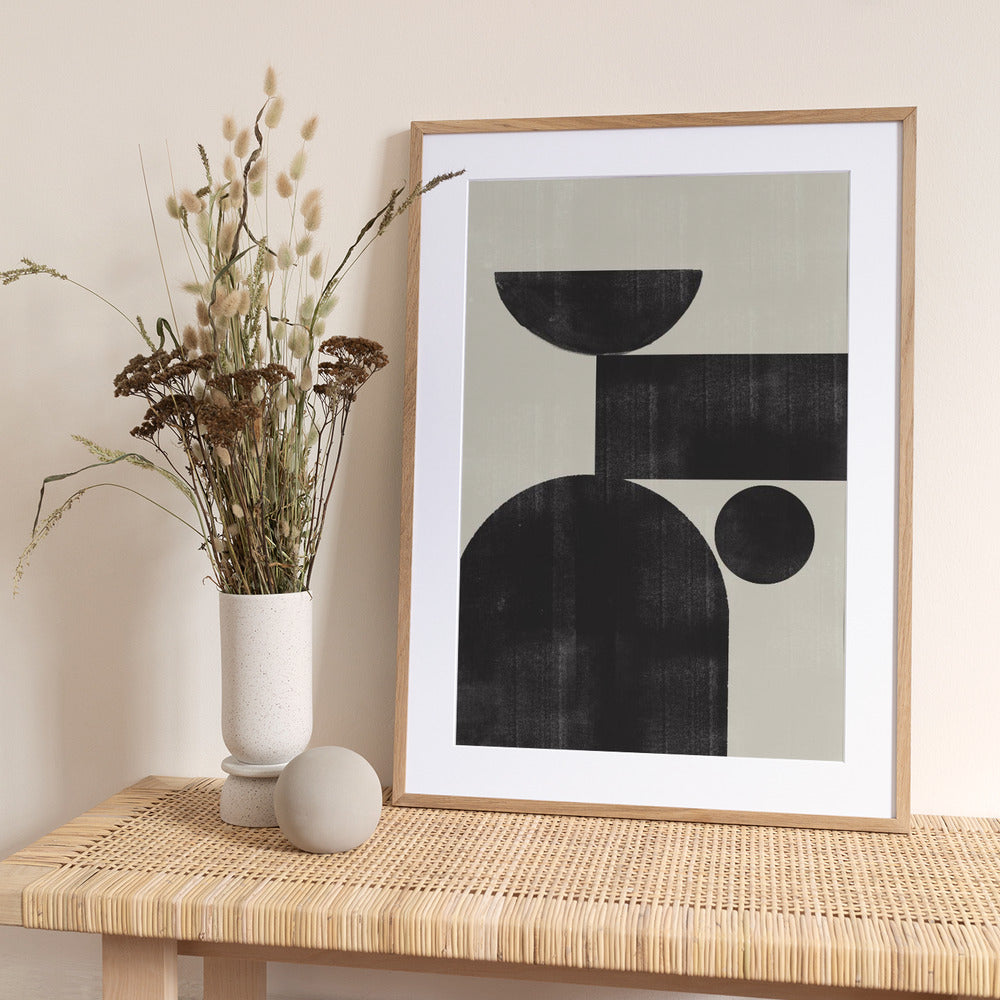 Geometric Harmony - Art Print by THE MIUUS STUDIO