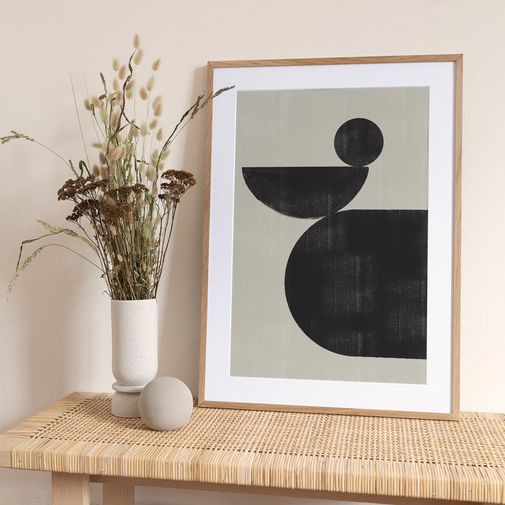 Geometric Harmony - Art Print by THE MIUUS STUDIO
