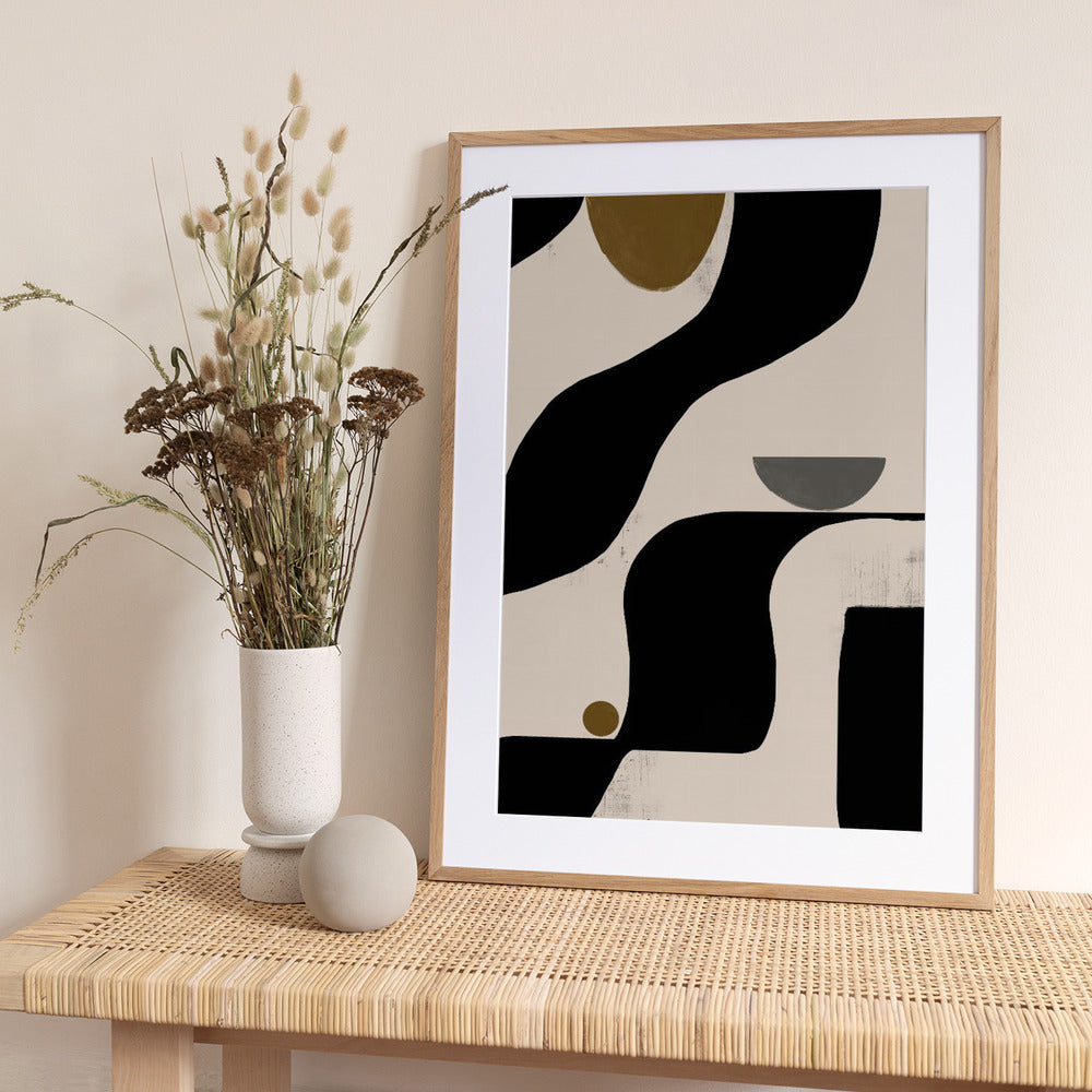 Fluid Geometrics - Art Print by THE MIUUS STUDIO