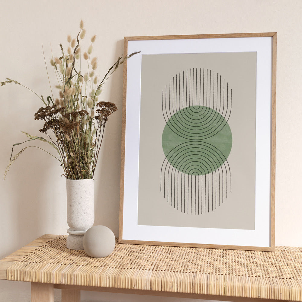 Symmetrical Waves - Art Print by THE MIUUS STUDIO